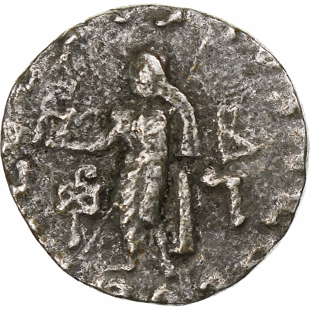 Indo-Scythian Kingdom, Azes I, Drachm, ca. 58-12 BC, Taxila, Argento, BB