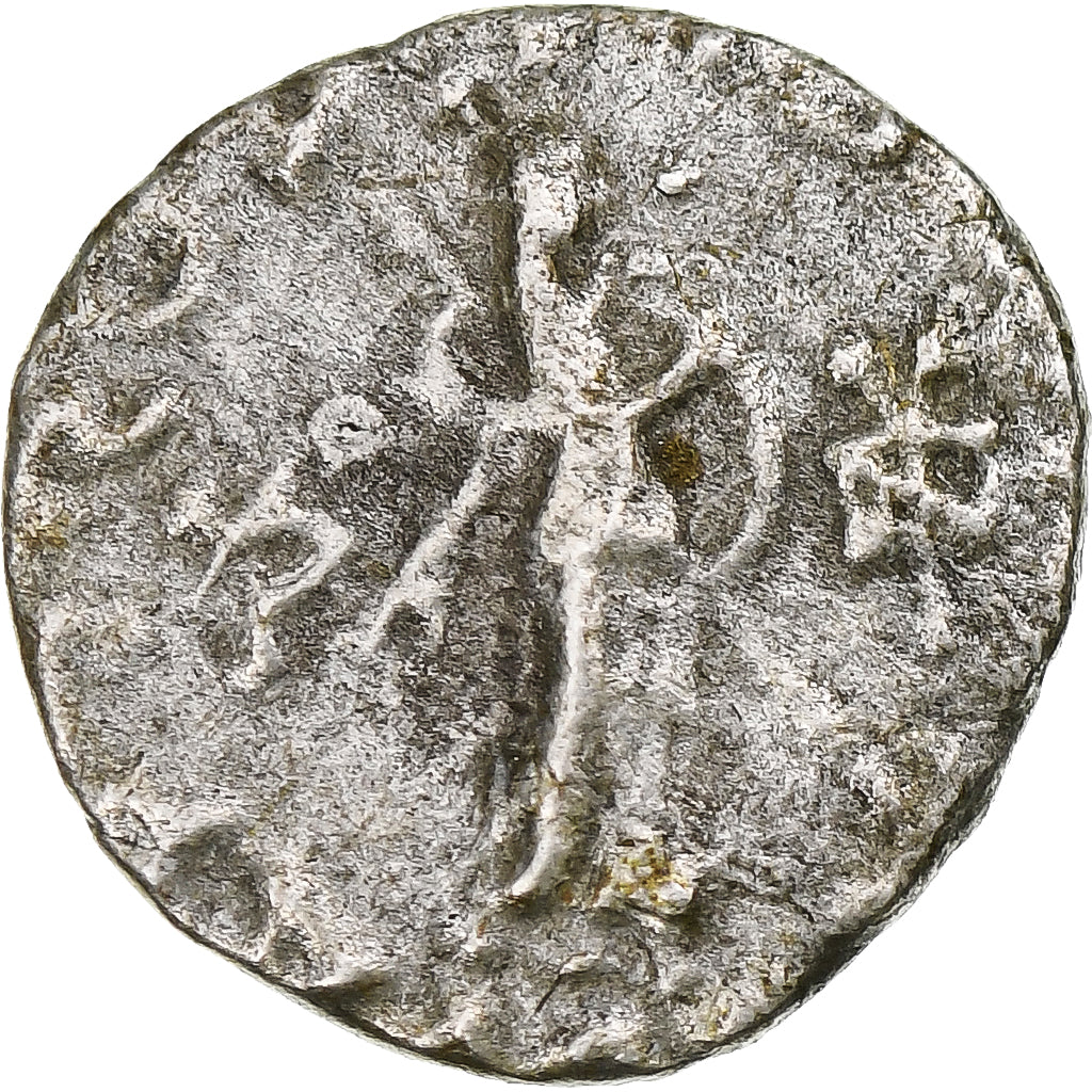 Indo-Scythian Kingdom, Azes I, Drachm, ca. 58-12 BC, Taxila, Argento, BB