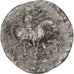 Indo-Scythian Kingdom, Azes I, Drachm, ca. 58-12 BC, Taxila, Silver, EF(40-45)