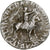 Indo-Scythian Kingdom, Azes I, Drachm, ca. 58-12 BC, mint in Gandhara, Argento