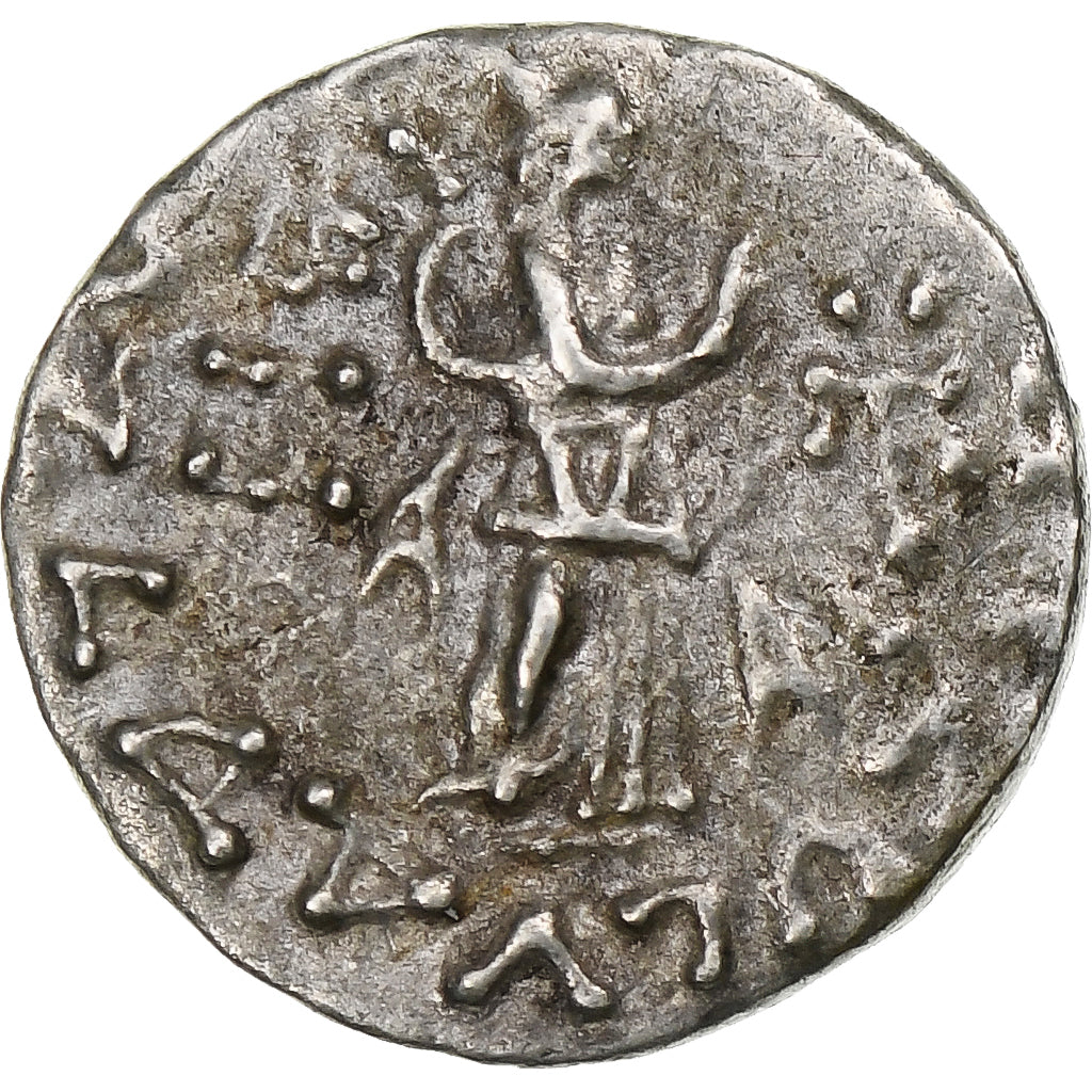 Indo-Scythian Kingdom, Azes I, Drachm, ca. 58-12 BC, mint in Gandhara, Silber