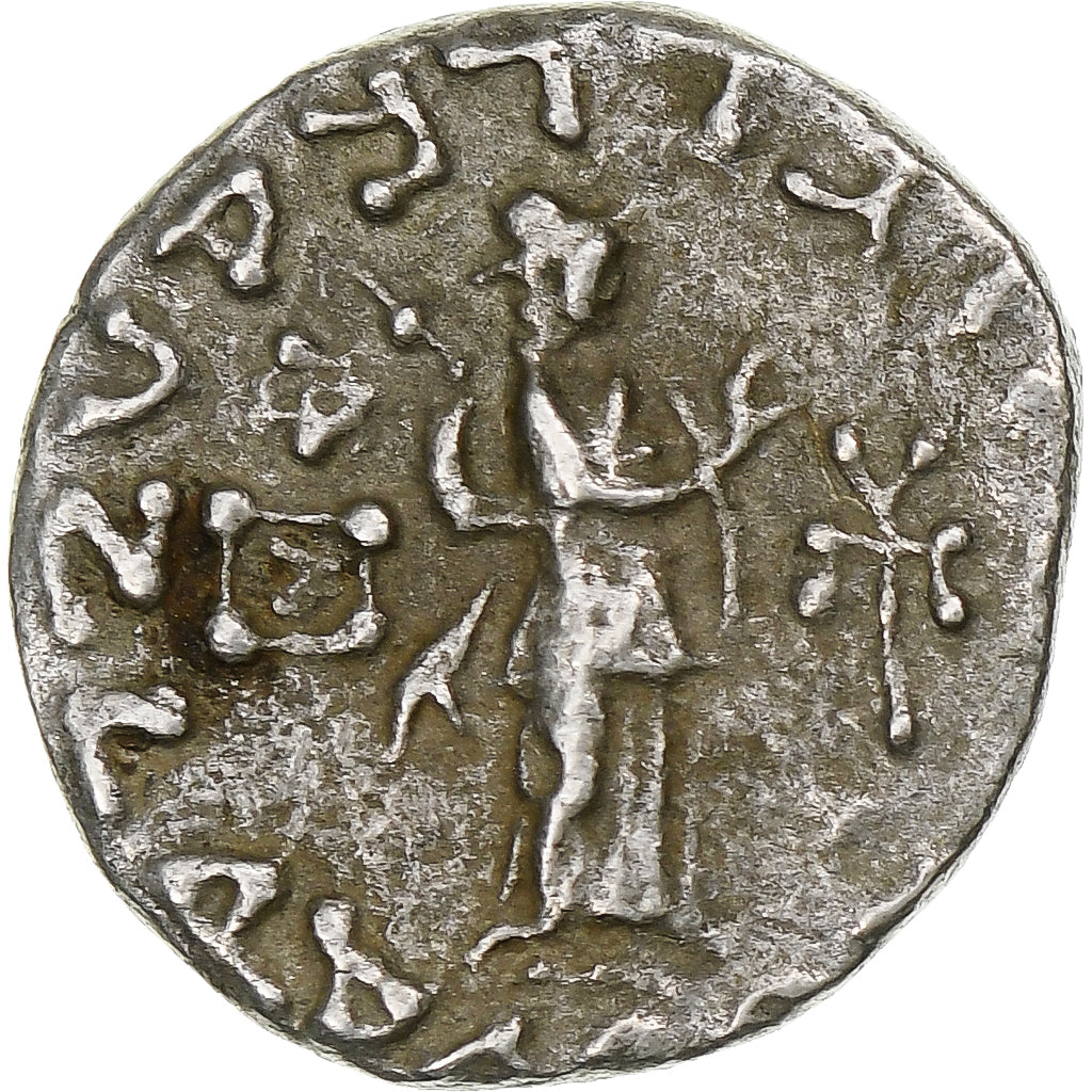 Indo-Scythian Kingdom, Azes I, Drachm, ca. 58-12 BC, mint in Gandhara, Silber