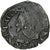 Francja, Henri III, Double Tournois, 1580, Bayonne, Miedź, EF(40-45)