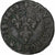 Francia, Louis XIII, Double Tournois, 1619, Bordeaux, Cobre, BC+, CGKL:276
