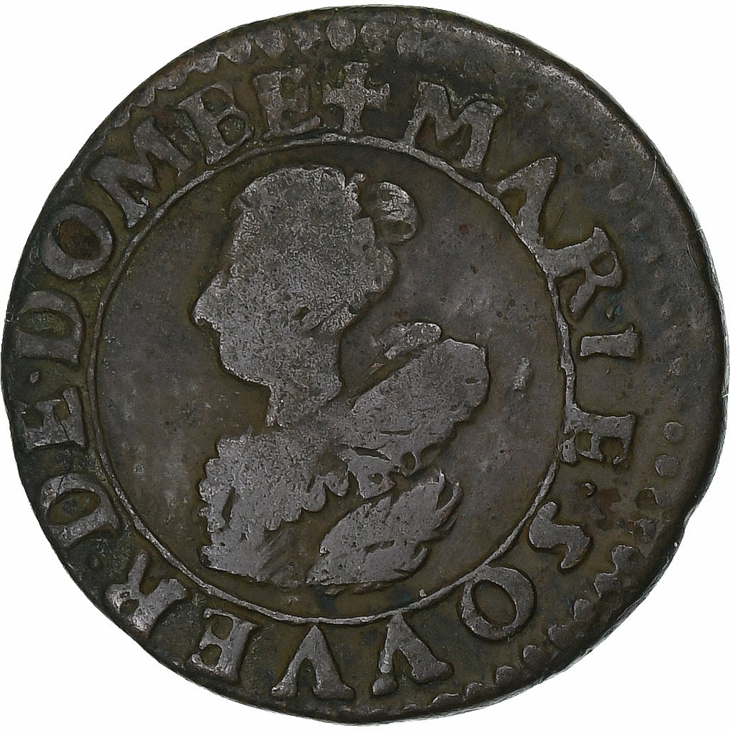Principato di Dombes, Marie de Montpensier, Double Tournois, 1622, Trévoux