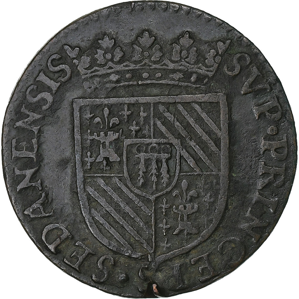 Principality of Sedan, Henri de la Tour d'Auvergne, Liard, 1613, Sedan, Copper