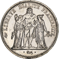 Francja, 10 Francs, Hercule, 1967, Paris, Srebro, MS(63), Gadoury:813, KM:932