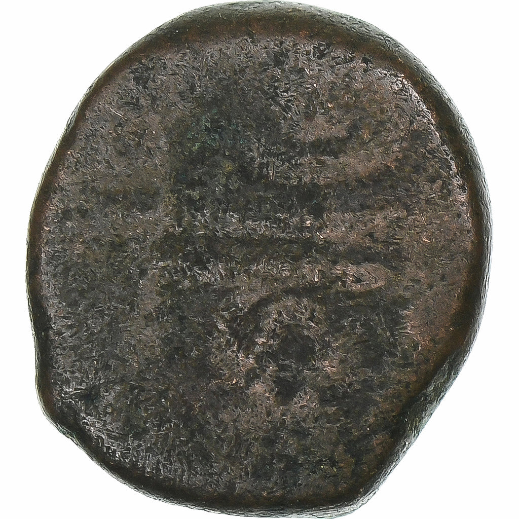 French India, Louis XV, Doudou, n.d. (1715-1774), Pondicherry, Bronze, VF(30-35)