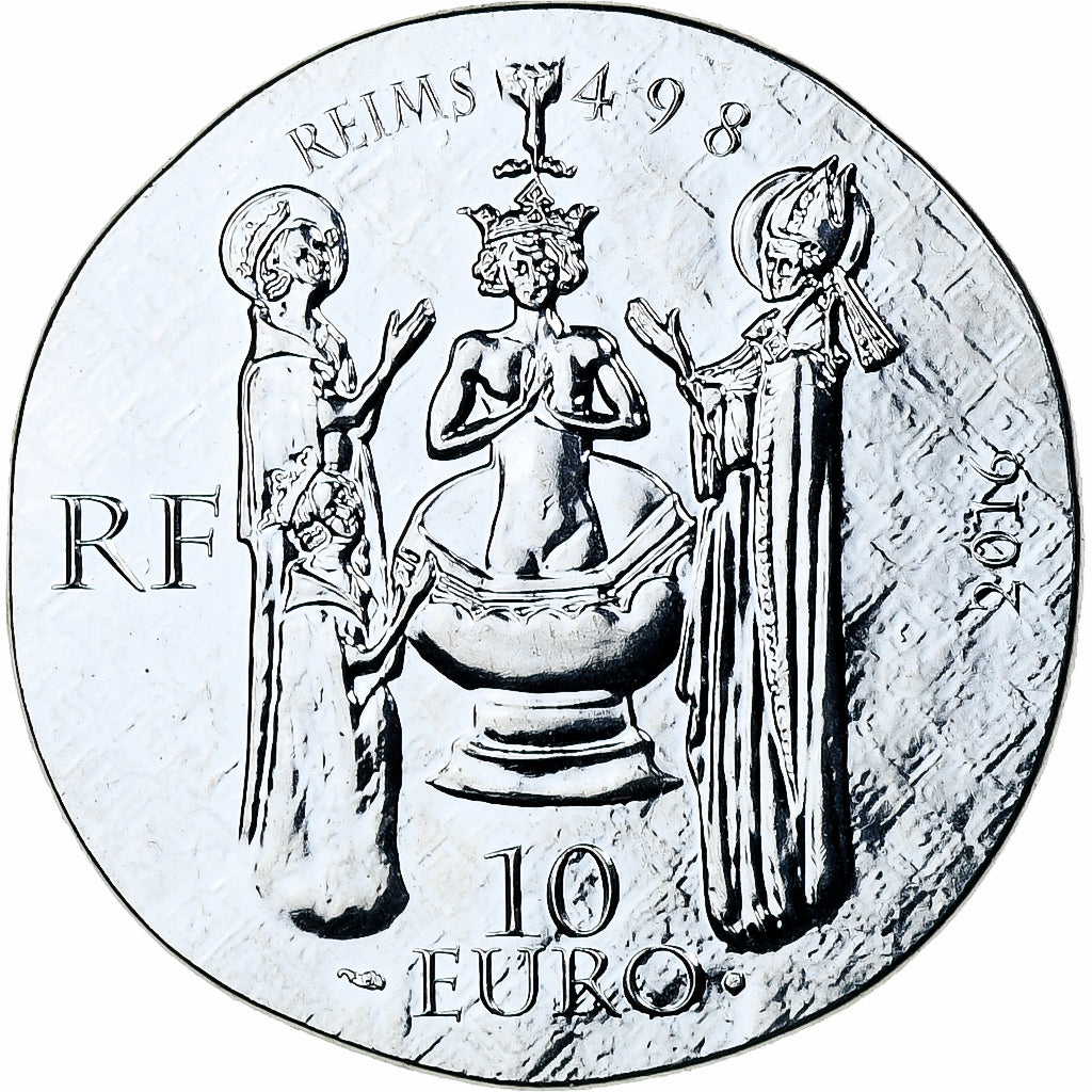 Frankreich, 10 Euro, Reine Clotilde, historique, 2016, MDP, Silber, STGL