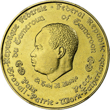 Cameroon, 10000 Francs, 10th Ann. of Independence, 1970, Monnaie de Paris, Gold