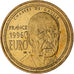 França, 1 Euro, Charles De Gaulle, 1996, Bronze Florentin, ENSAIO, MS(64)