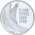 Francia, 5 Francs, Tour Eiffel, 1989, Paris, FS, Argento, FDC, Gadoury:772
