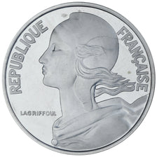 France, 20 Centimes, Marianne, 1973, MDP, Piéfort, Silver, MS(65-70)
