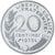 Frankreich, 20 Centimes, Marianne, 1973, MDP, Piéfort, Silber, STGL