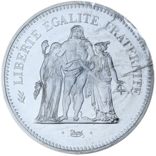 France, 50 Francs, Hercule, 1974, MDP, Piéfort, Silver, MS(65-70)