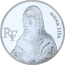 France, 100 Francs, Mona Lisa, 1993, Paris, Proof, Silver, MS(65-70)