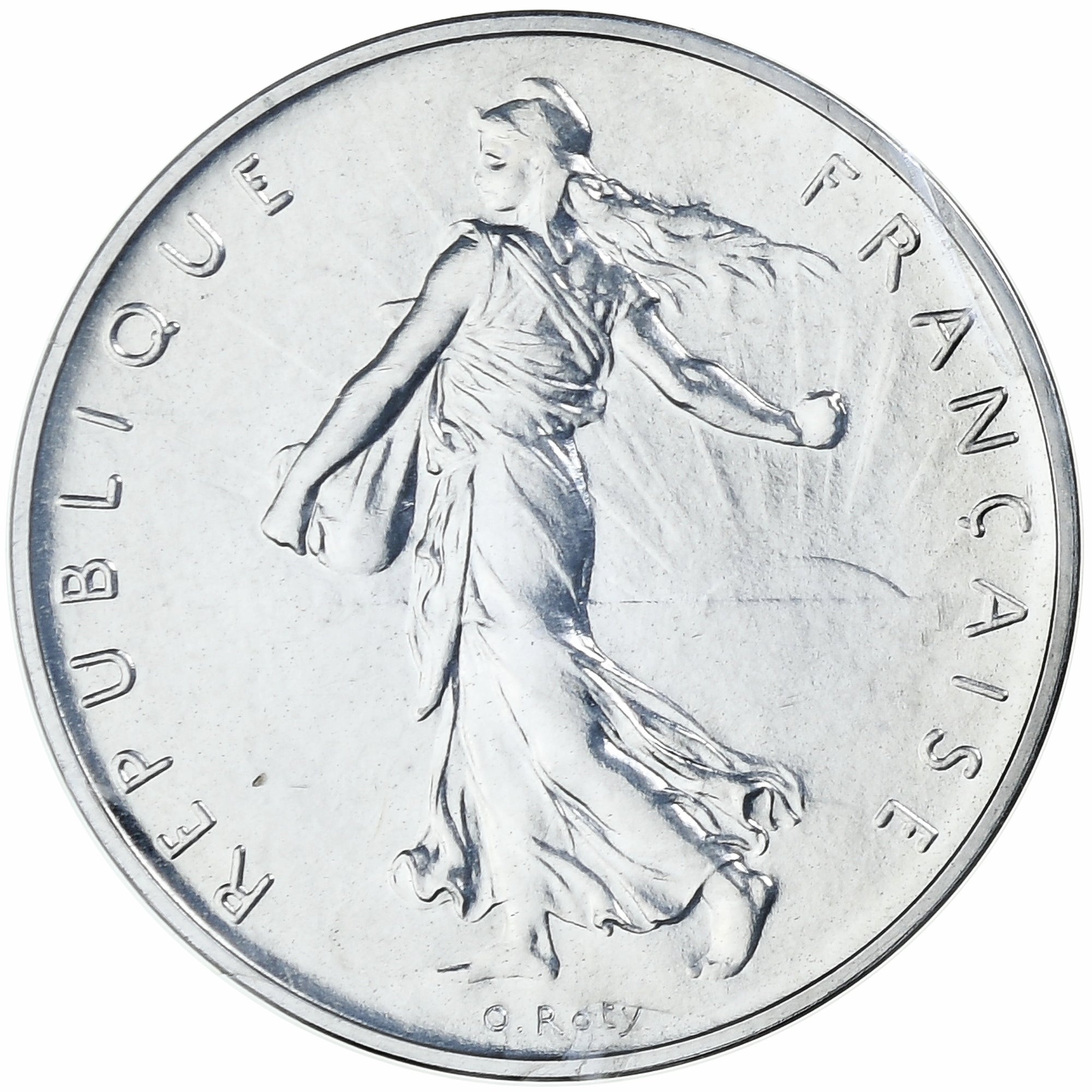 France, 1 Franc, Semeuse, 1975, MDP, Piéfort, Nickel, FDC, Gadoury:104.P1