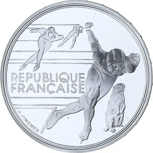 France, 100 Francs, 1992 Olympics, Albertville, Speed Skating, 1990, MDP
