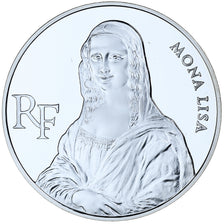 France, 100 Francs, Mona Lisa, 1993, MDP, BE, Silver, MS(65-70)