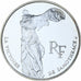 France, 100 Francs, La Victoire de Samothrace, 1993, MDP, BE, Silver, MS(65-70)