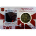 Vatican, Francis, 50 Euro Cent, Pape François, Stamp and coin card.n°13, 2016