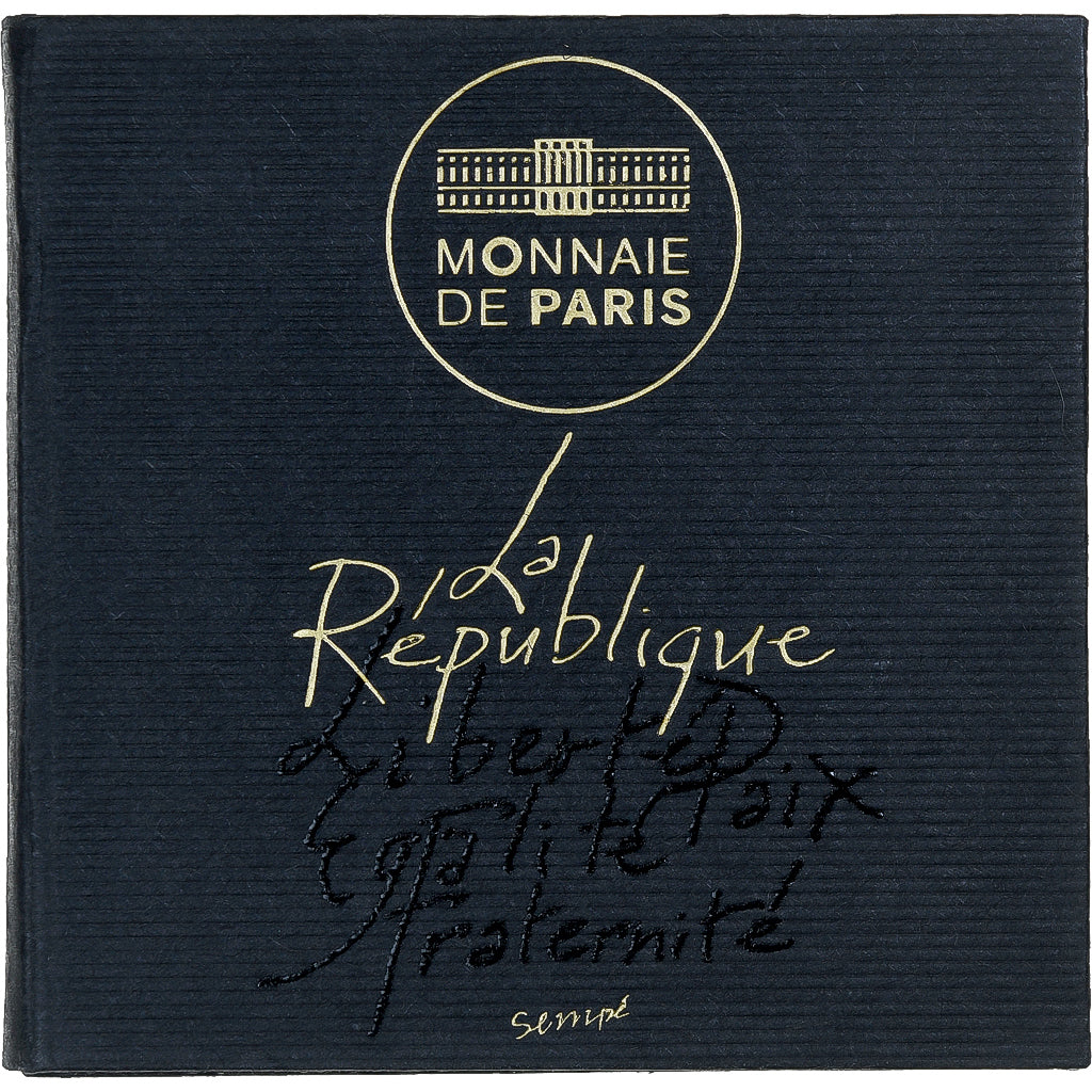 France, 500 Euro, Sempé - Valeurs de la République, BE, 2014, MDP, Or, FDC