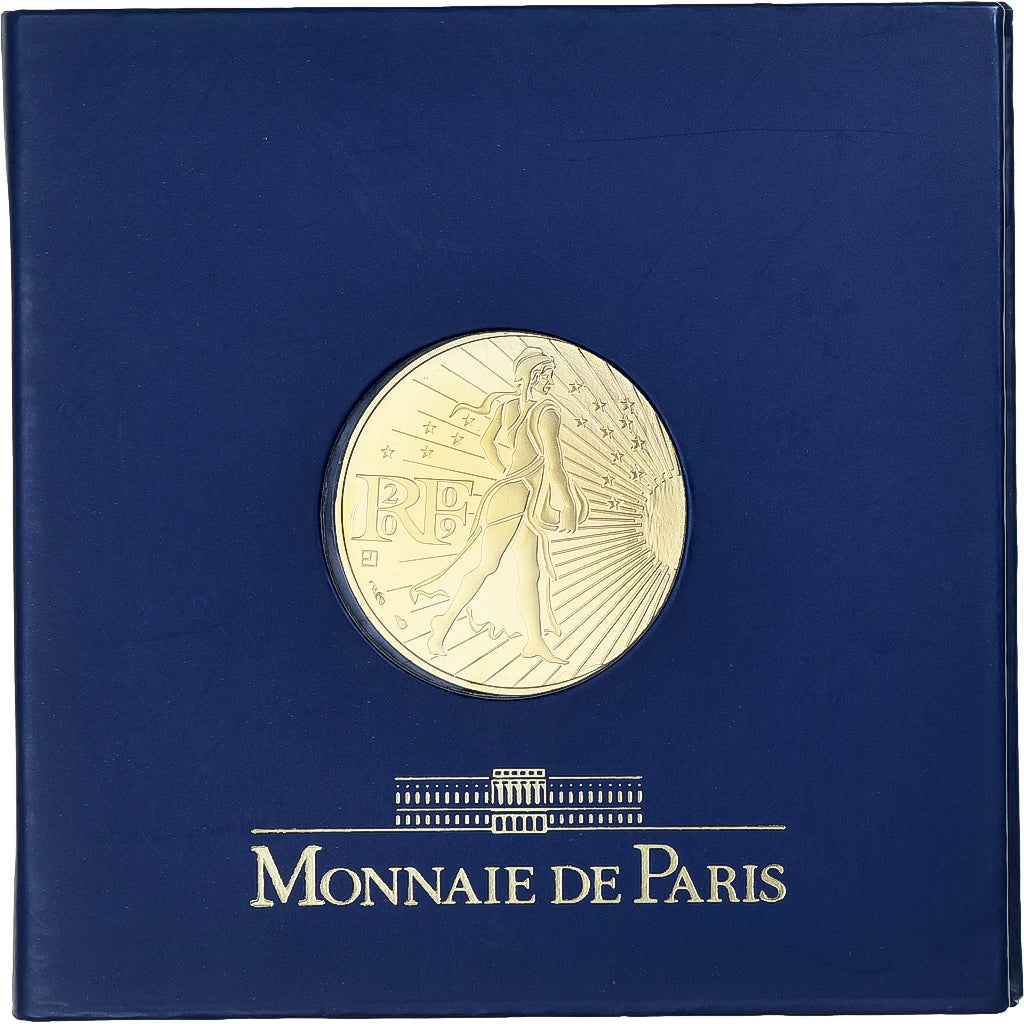 France, 250 Euro, Semeuse, BU, 2009, MDP, Gold, MS(65-70)