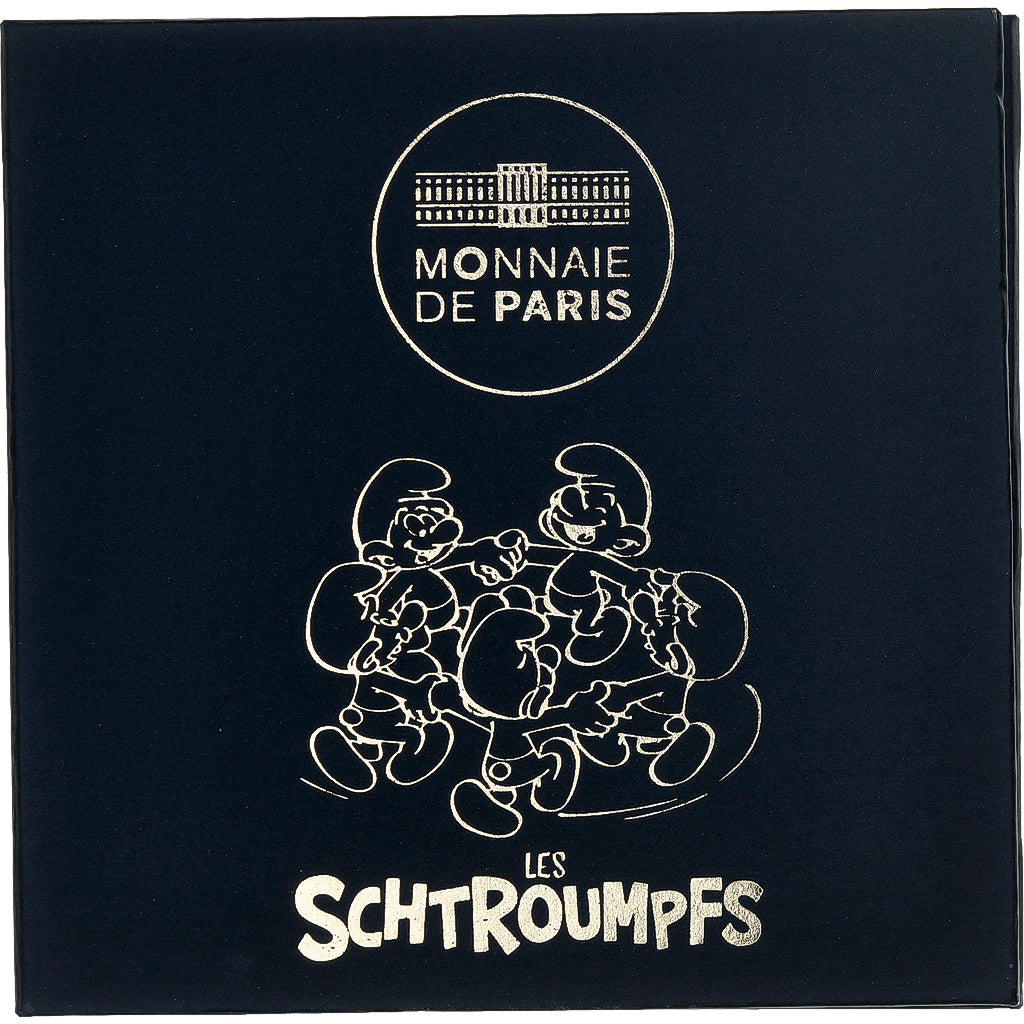 France, 200 Euro, La ronde des Schtroumpfs, 2020, MDP, Or, FDC