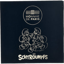 France, 200 Euro, La ronde des Schtroumpfs, 2020, MDP, Or, FDC