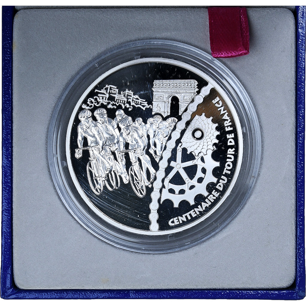 Frankrijk, 1-1/2 Euro, Tour de France, Champs-Élysées, Proof, 2003, MDP