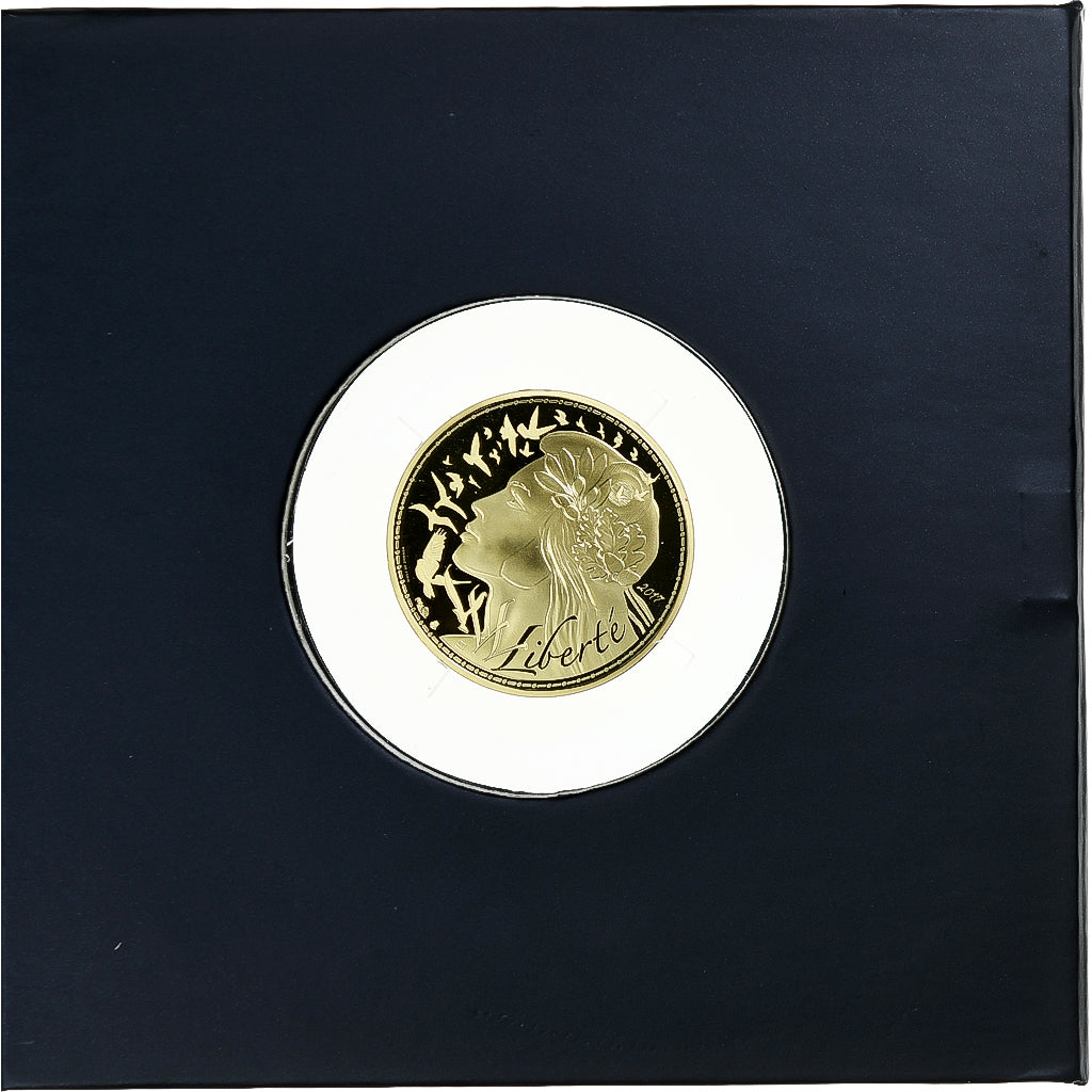 France, 250 Euro, Marianne, BU, 2017, MDP, Gold, MS(65-70)