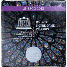 France, 10 Euro, Unesco, Notre-Dame de Paris, Proof, 2013, MDP, Silver