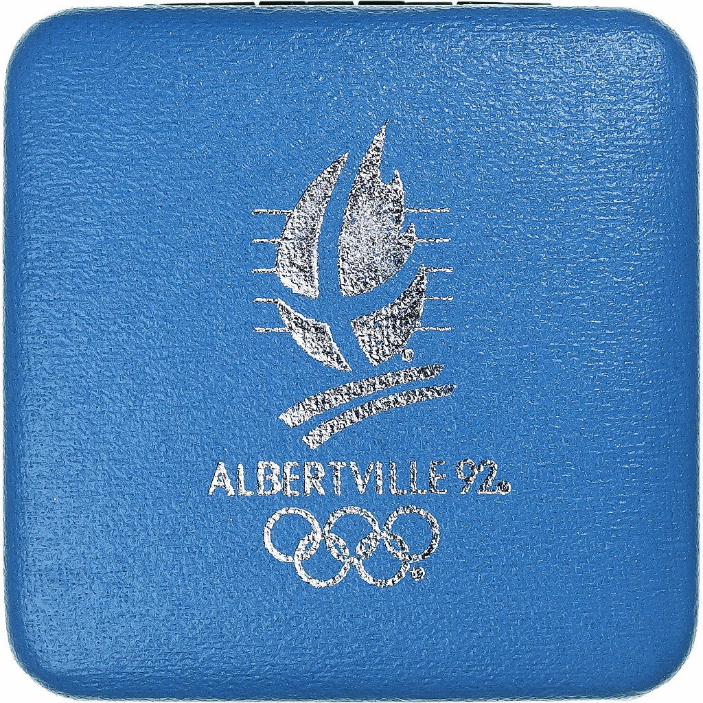 France, 100 Francs, 1992 Olympics, Albertville, Ski Jumping, 1991, MDP, BE