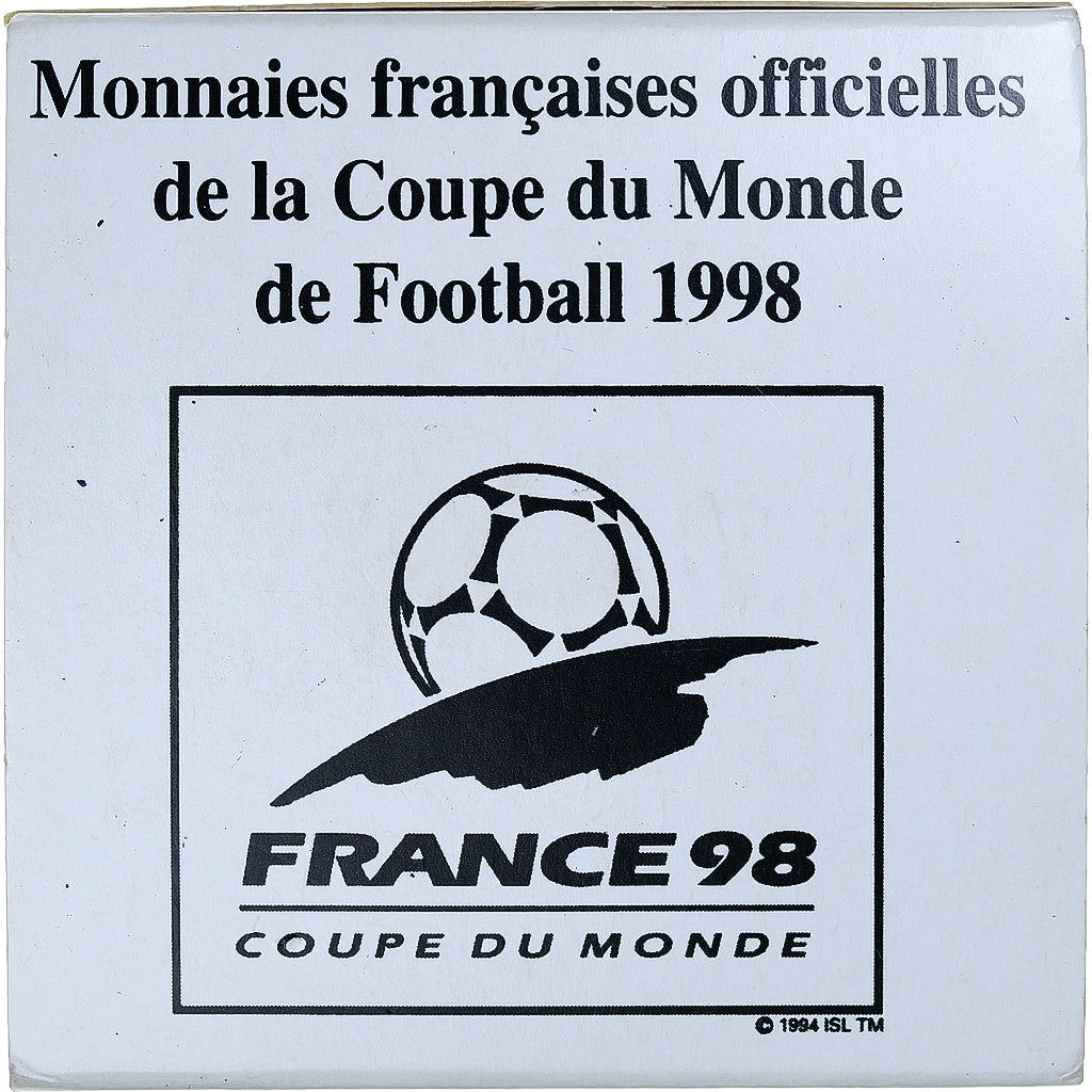 France, 10 Francs, Idéal du Football, Coupe du Monde 1998, 1996, MDP, BE