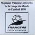 France, 10 Francs, Idéal du Football, Coupe du Monde 1998, 1996, MDP, BE