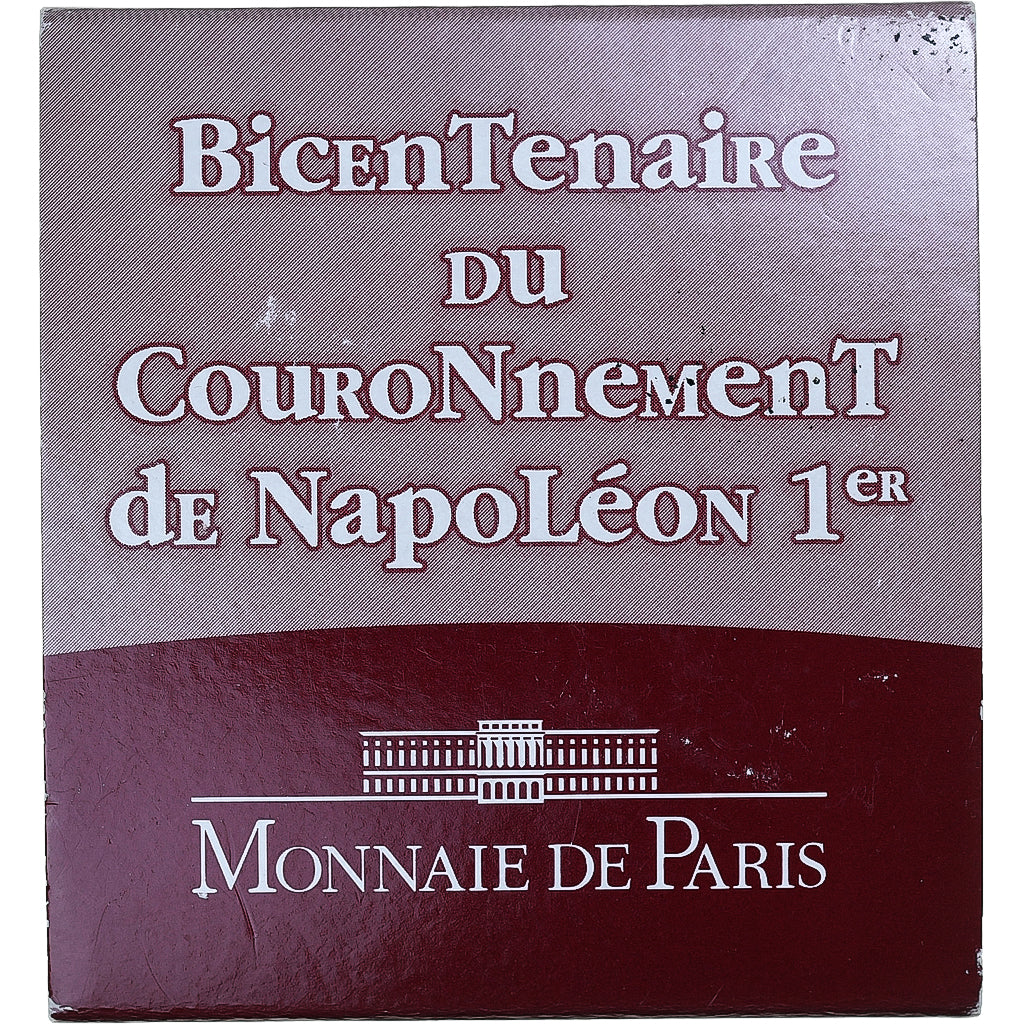 Francia, 1-1/2 Euro, Bicentenaire du Couronnement de Napoléon Ier, Prueba