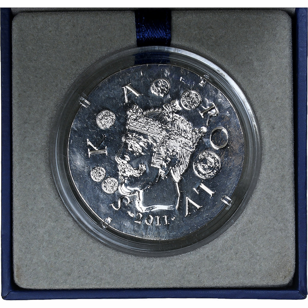 France, 10 Euro, Charles le Chauve, historique, 2011, MDP, Argent, FDC