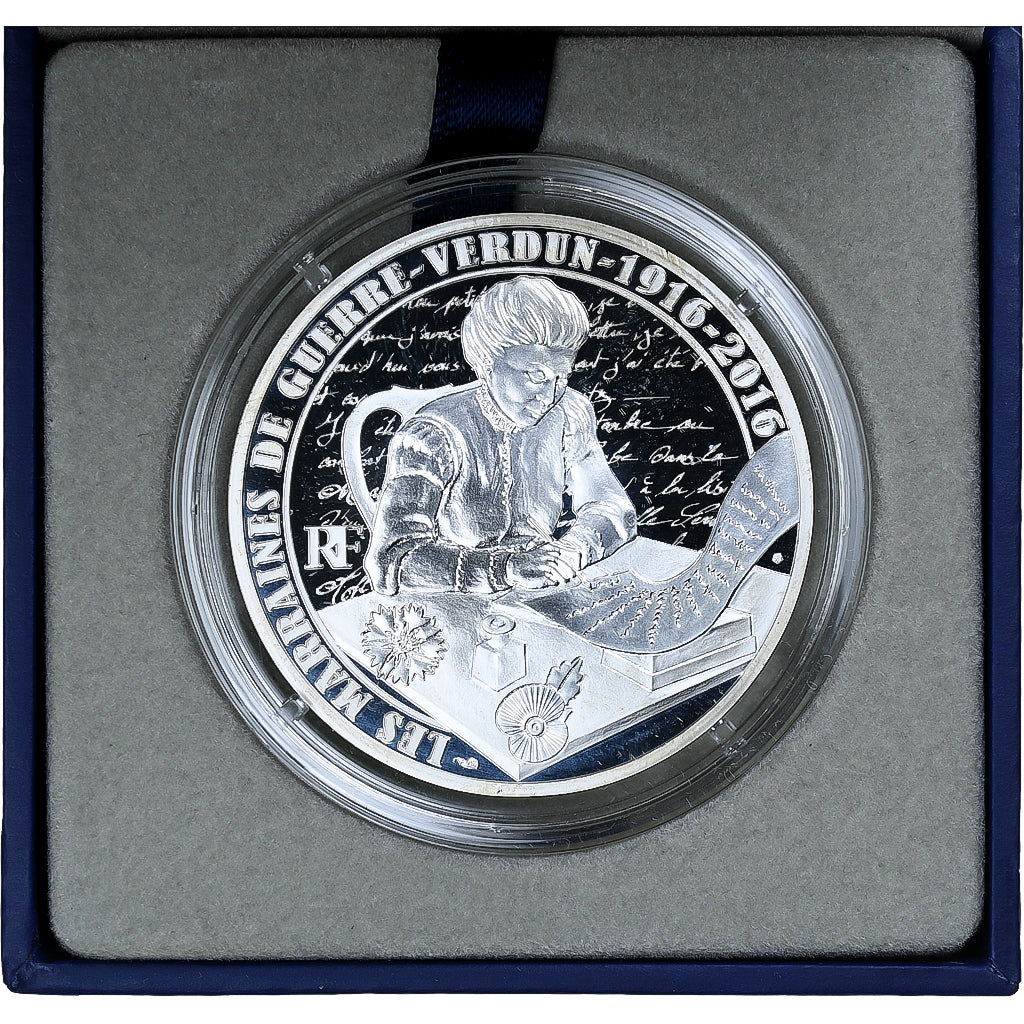 Francia, 10 Euro, La Grande Guerre, Marraines de Guerre, FS, 2016, MDP, Argento