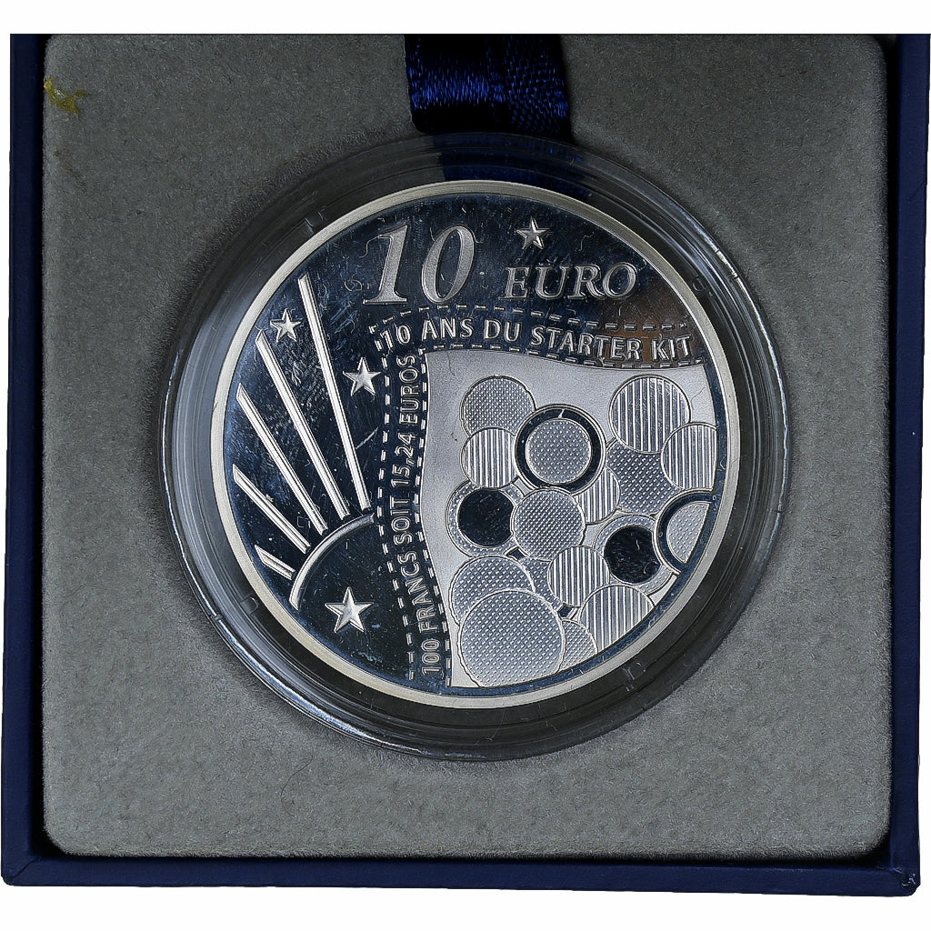 France, 10 Euro, Semeuse, 10 ans du Starter Kit, Proof, 2011, MDP, Silver