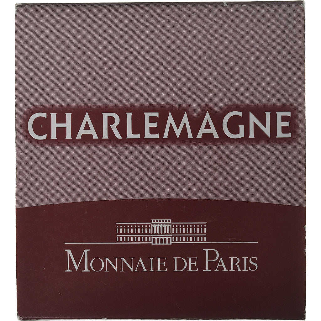 France, 10 Euro, Charlemagne, historique, 2011, MDP, Argent, FDC