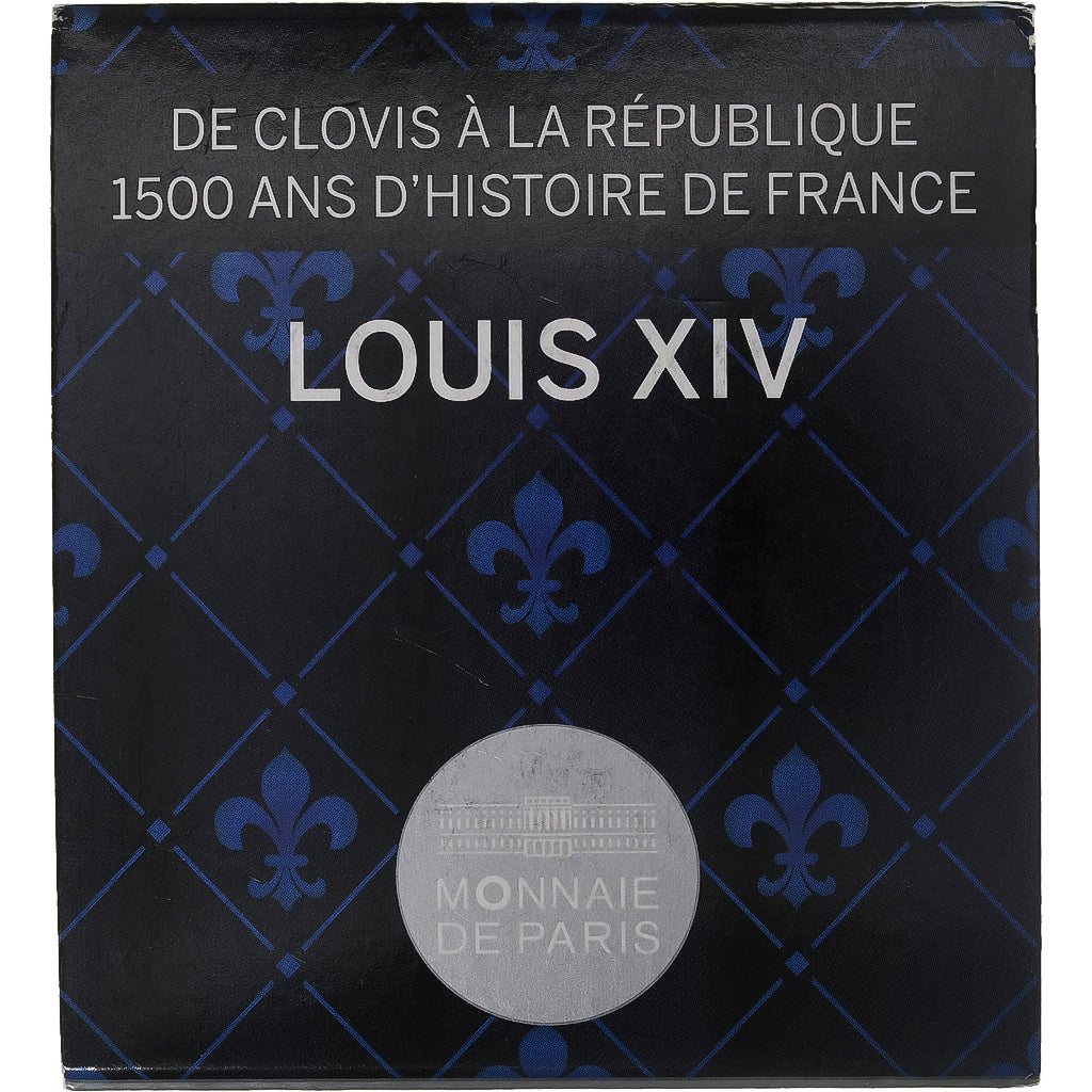 France, 10 Euro, Louis XIV, historique, 2014, MDP, Silver, MS(65-70)