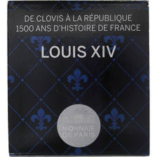 France, 10 Euro, Louis XIV, historique, 2014, MDP, Silver, MS(65-70)