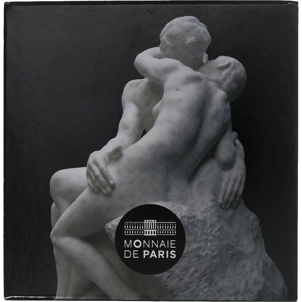 France, 10 Euro, Le Baiser de Rodin, Proof, 2018, MDP, Silver, MS(65-70)