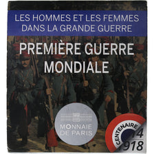 Francia, 10 Euro, La Grande Guerre, Taxis de la Marne, FS, 2014, MDP, Argento