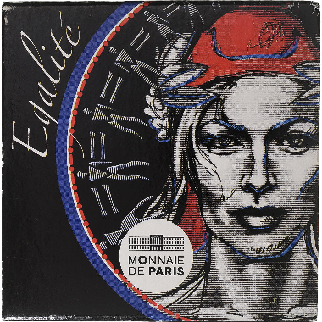France, 20 Euro, Marianne, Egalité, Proof, 2018, MDP, Silver, MS(65-70)