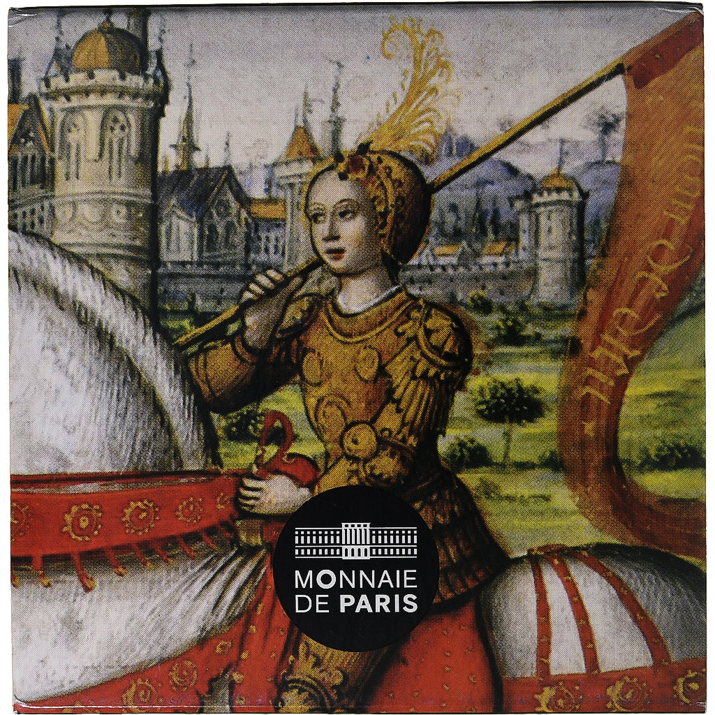 Francia, 10 Euro, Jeanne d'Arc, historique, 2016, MDP, Argento, FDC