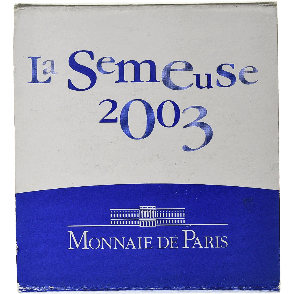 France, 1-1/2 Euro, Semeuse, Proof, 2003, MDP, Silver, MS(65-70)