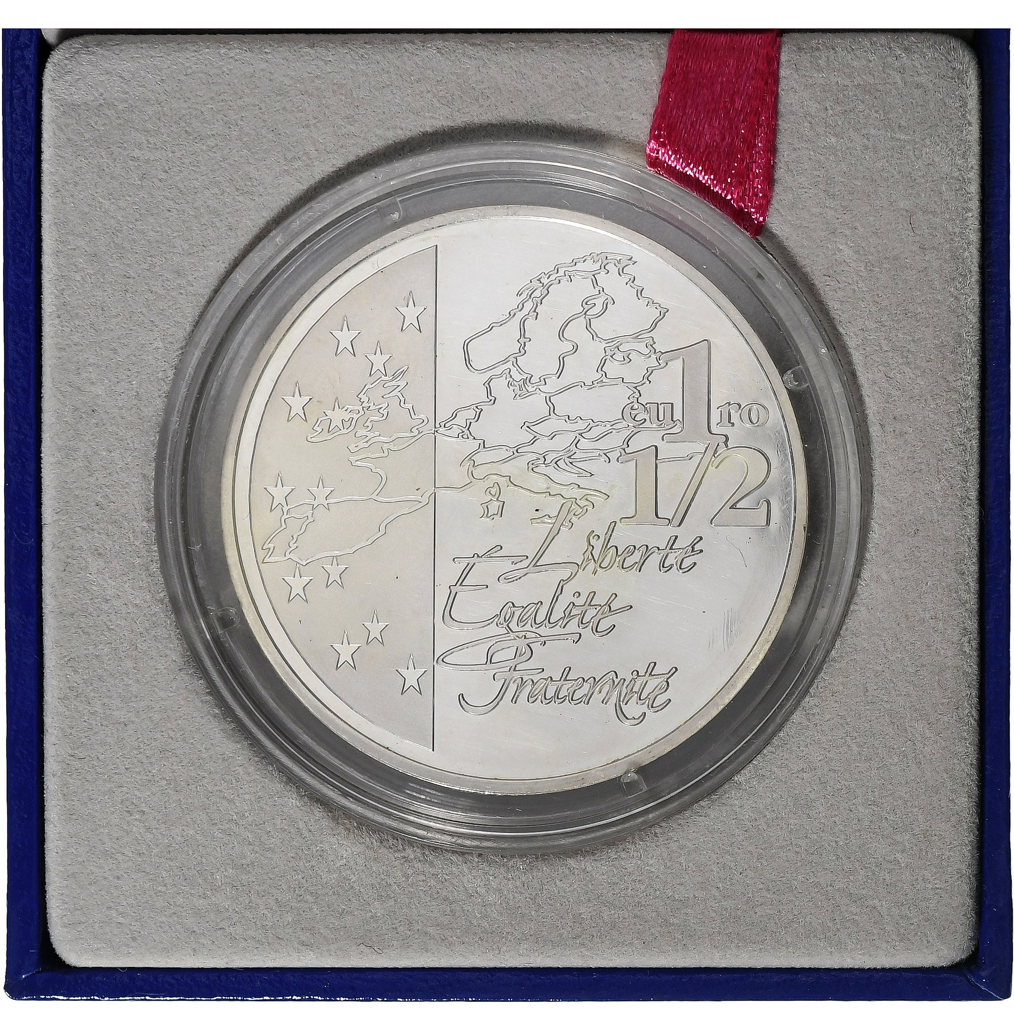France, 1-1/2 Euro, Semeuse, Proof, 2003, MDP, Silver, MS(65-70)