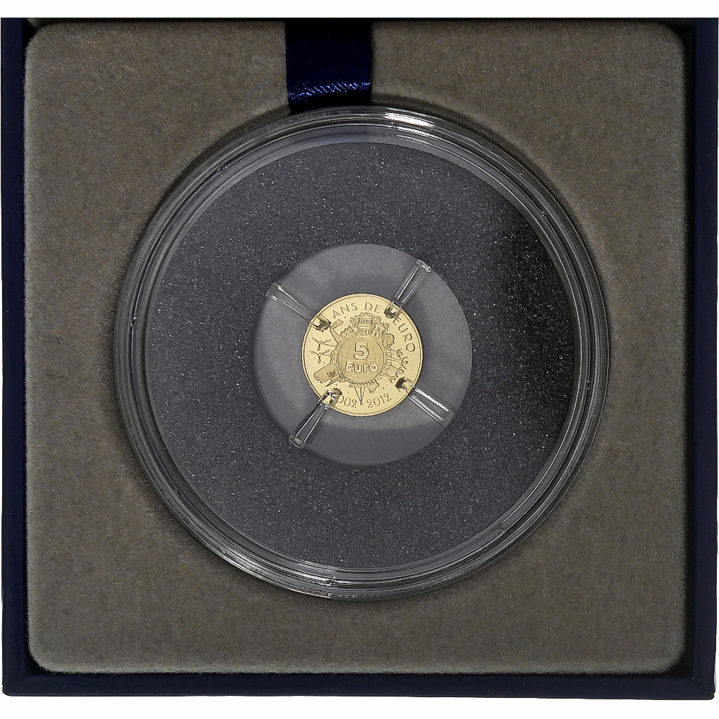 France, 5 Euro, Semeuse, Proof, 2012, MDP, Gold, MS(65-70)