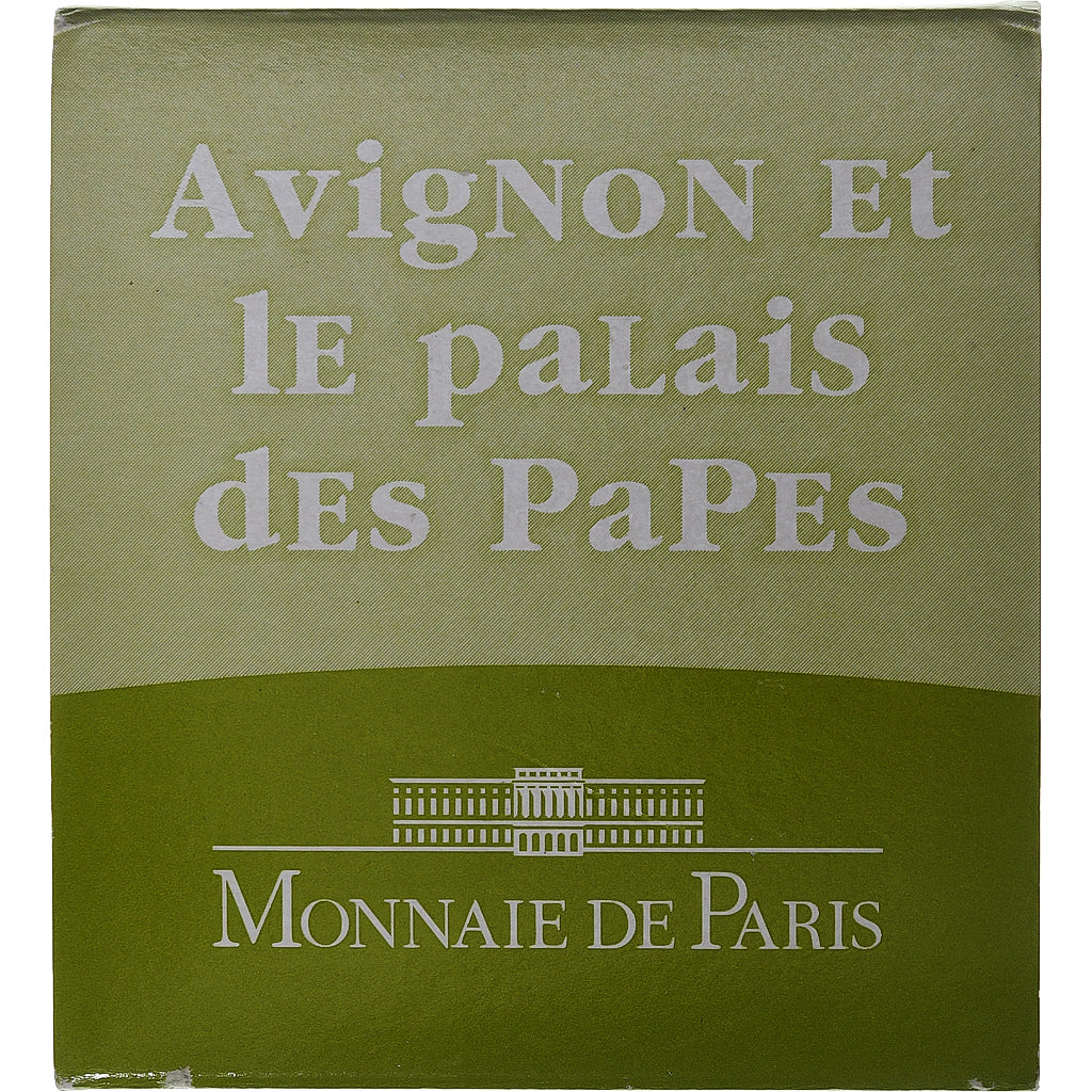 Frankreich, 1-1/2 Euro, Palais des papes d'Avignon, PP, 2004, MDP, Silber, STGL